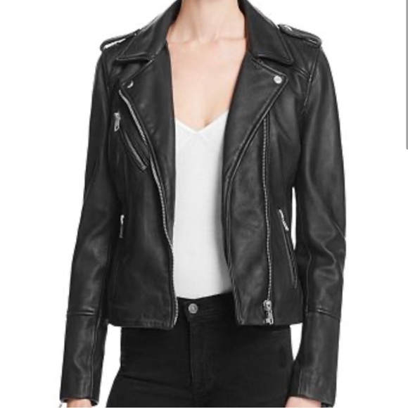 Doma Jackets & Blazers - Doma lamb Leather biker Motorcycle Jacket Black Size S